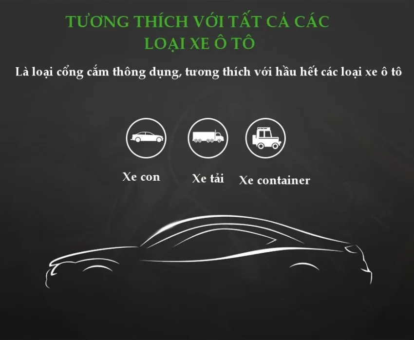 Tẩu sạc điện thoại/máy tính bảng (1 cổng QC3.0) danh riêng trên ô tô UGREEN CD130 30514
