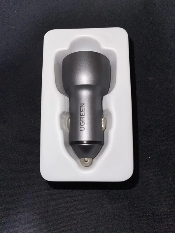 Tẩu sạc nhanh ô-tô 2 cổng 1C1A 36W Ugreen 60980 — ảnh 11