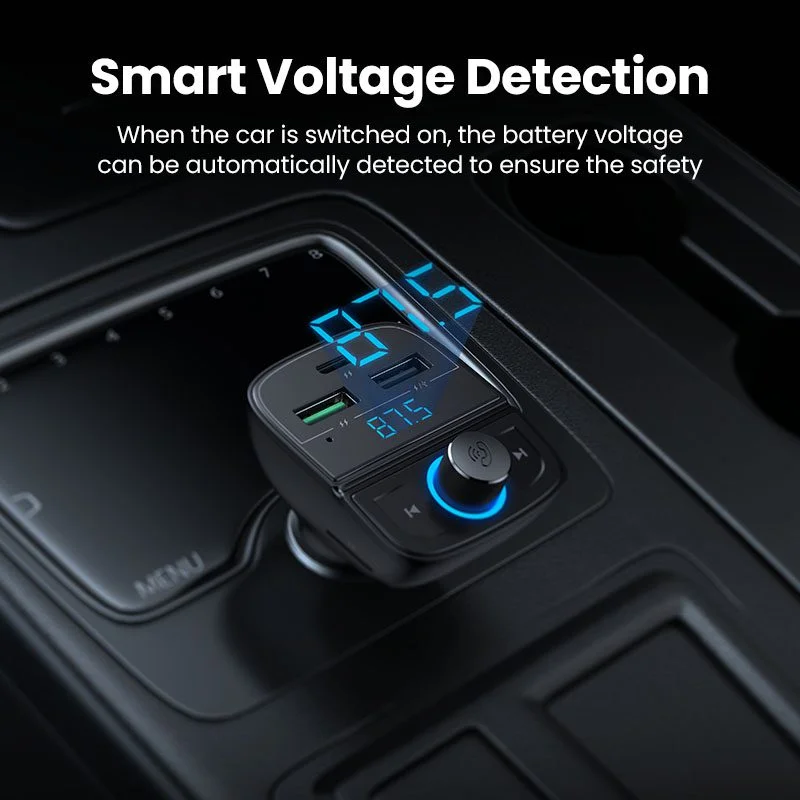 Tẩu sạc nhanh ô tô Bluetooth UGREEN 80910 — ảnh 11