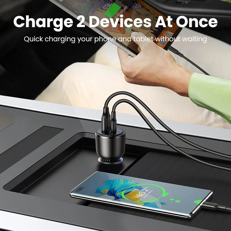 Tẩu Sạc ô tô 2 cổng USB-C và USB-A Ugreen 90645 — ảnh 4