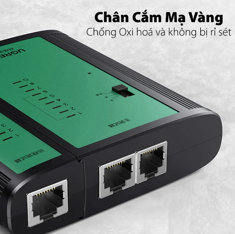 Thiết bị kiểm tra dây cáp mạng RJ45 và RJ 11 ugreen 10950 — ảnh 2