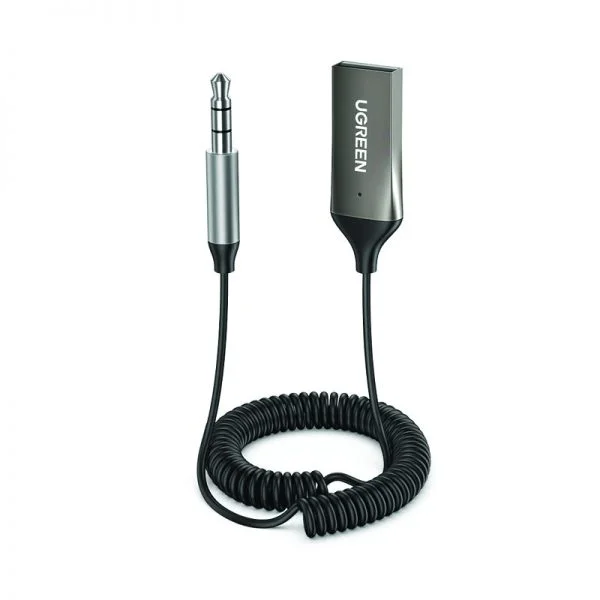 Thiết bị nhận Bluetooth 5.0 công suất 10mW, màu đen đầu ra 3.5mm Ugreen (70601)