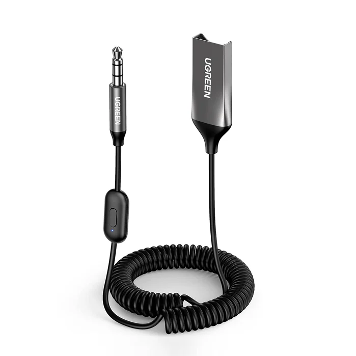 Thiết bị nhận Bluetooth 5.0 công suất Bluetooth 10mW, đầu ra 3.5mm Ugreen (70603)