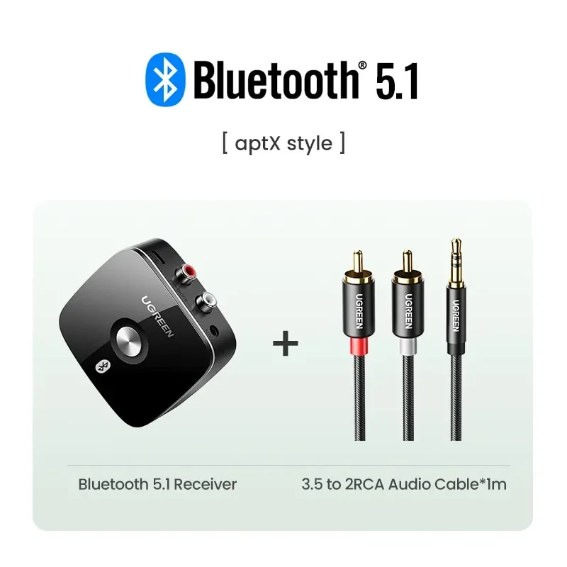Thiết bị nhận Bluetooth 5.0 công suất Bluetooth 10mW Ugreen (10399) — ảnh 2