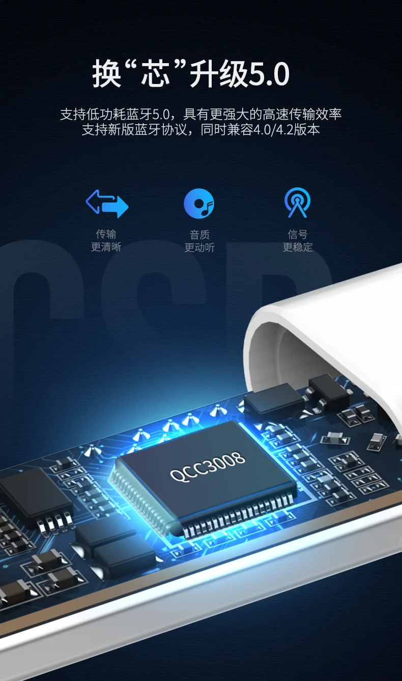 Thiết bị nhận Bluetooth, màu trắng hỗ trợ APTX đầu ra 3.5mm Ugreen (40854) — ảnh 6