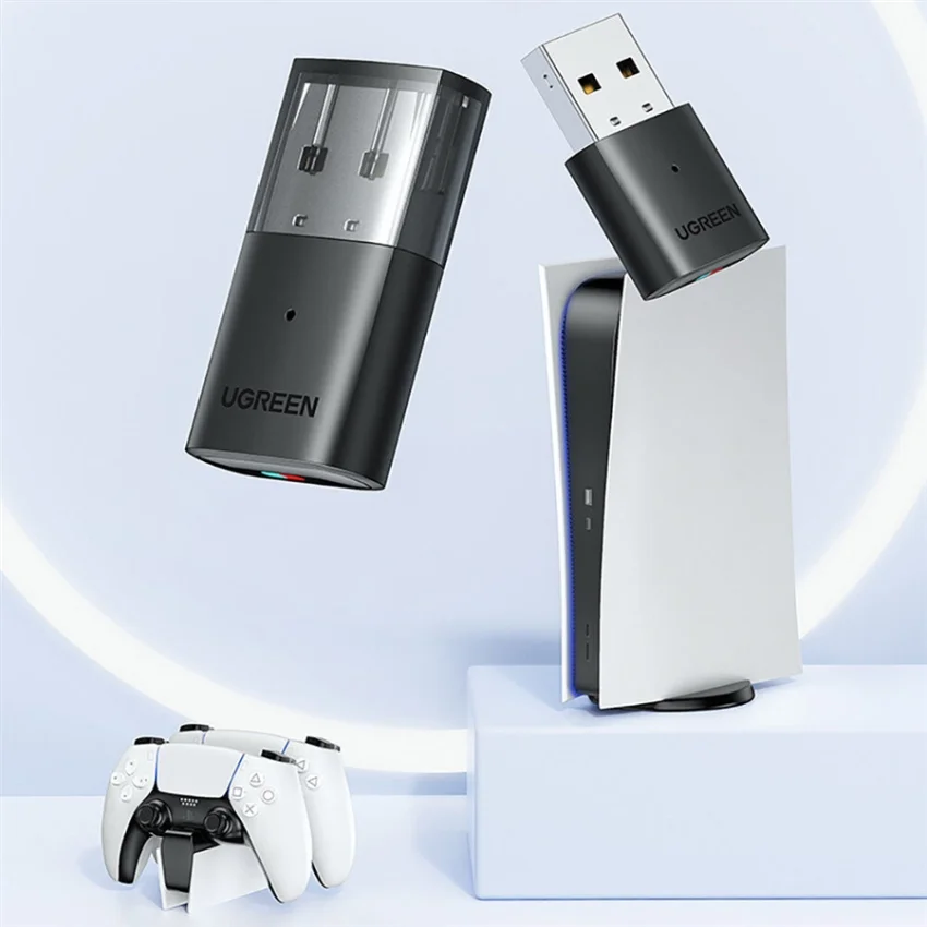 Thiết bị truyền nhận bluetooth USB công suất Bluetooth 10mW. màu đen Ugreen (10928) — ảnh 2