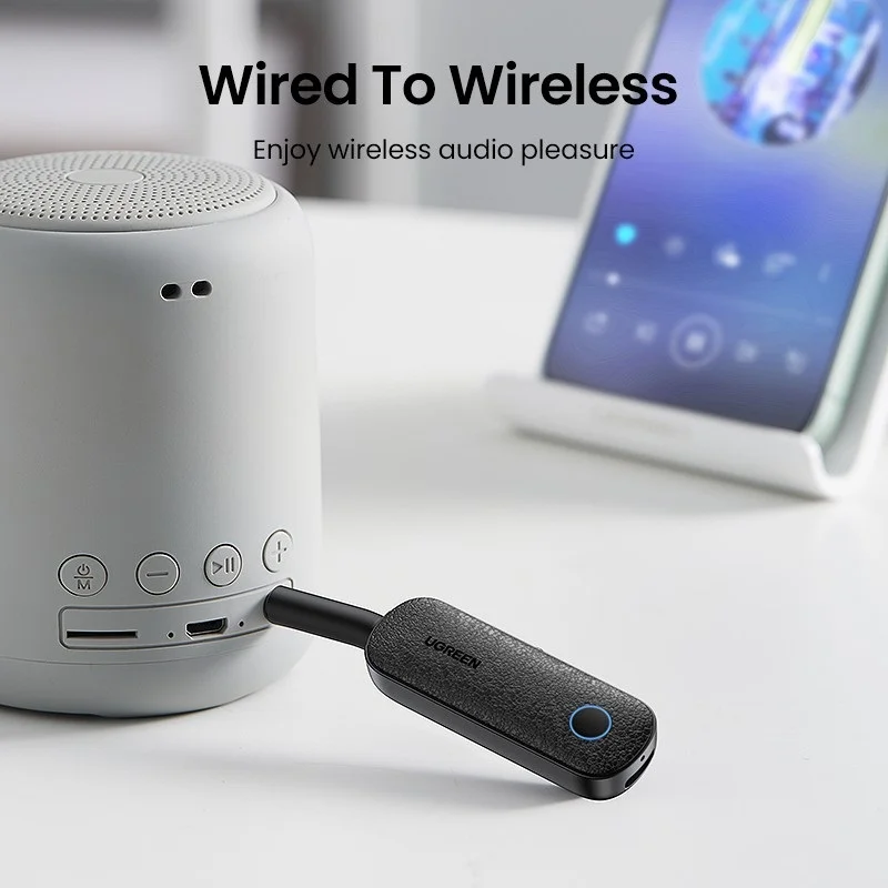 Thiết bị truyền nhận Bluetooth USB công suất Bluetooth 10mW, màu đen Ugreen (80893) — ảnh 2