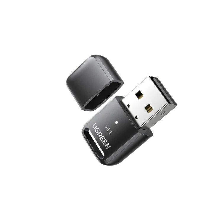 Thiết bị USB Bluetooth USB 5.3 công suất 10mW, màu đen Ugreen (90225)