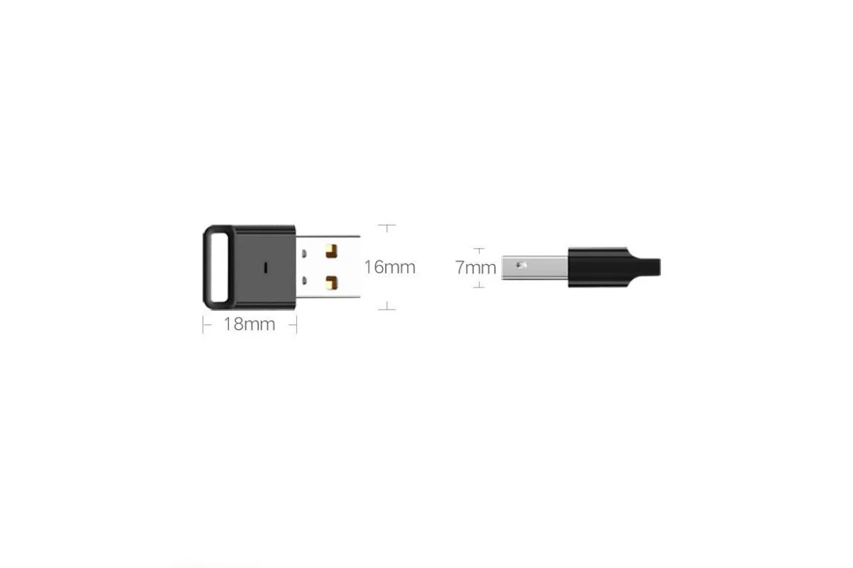 Thiết bị USB nhận Bluetooth, màu đen Ugreen (30524)