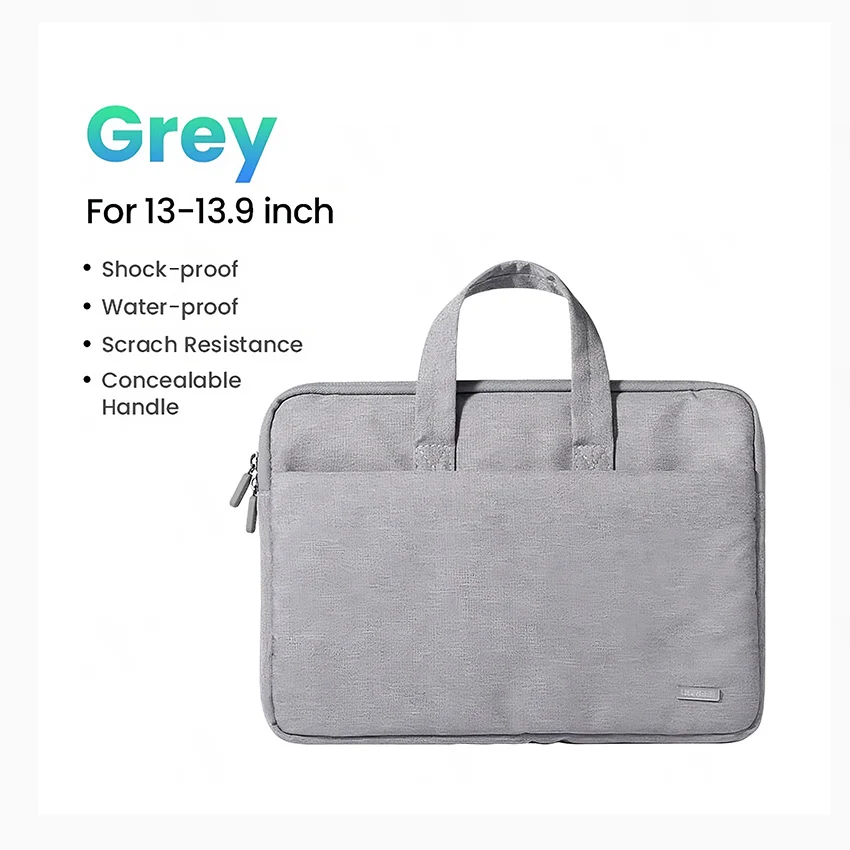 Túi đựng laptop 14 inch màu ghi Ugreen (50337) — ảnh 3