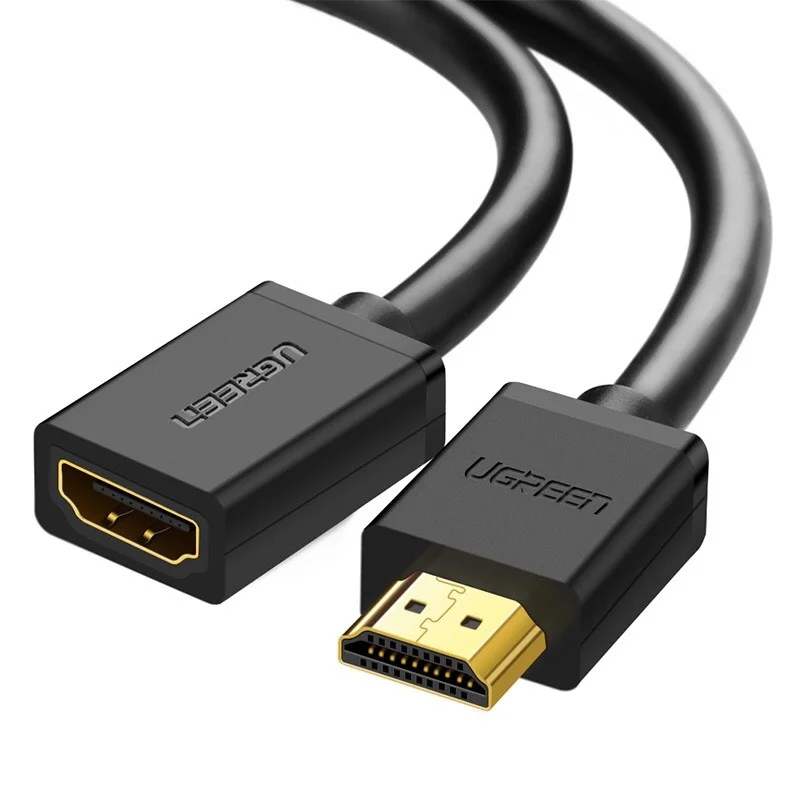 Ugreen 10139 0.3M Hdmi Extension Cable 1.4V Full Copper 19+1 30cm Hd107 10139