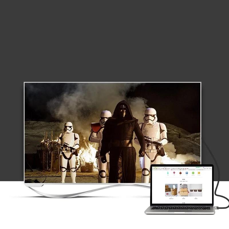 Ugreen 10263 5M màu Đen Cáp tín hiệu HDMI chuẩn 2.0 cáp dẹt đầu bọc hợp kim HD123 — ảnh 5