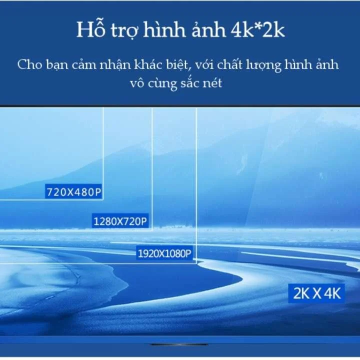 Ugreen 10295 8M màu Đen Cáp tín hiệu HDMI vỏ bọc kim loại hỗ trợ 3D 4K2K HD126 — ảnh 6