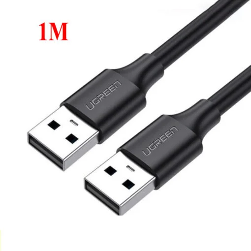 UGREEN 10309 USB 2.0 A Male to A Male Cable 1m (Black)