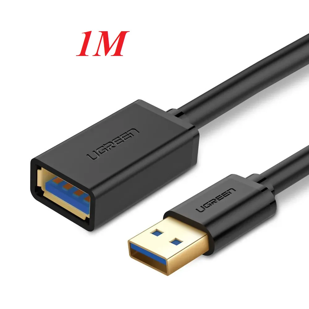 UGREEN 10368 USB 3.0 Extension Male Cable 1m (Black)