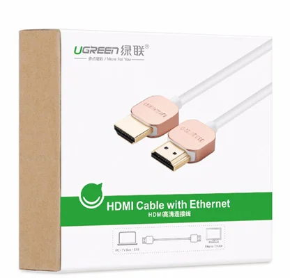 Ugreen 10473 0.5M Hdmi Cable Ultra Slim Version 2.0 19 + 1 HD117 — ảnh 11
