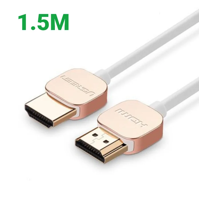 Ugreen 10475 1.5M Hdmi Cable Ultra Slim Version 2.0 19 + 1 HD117