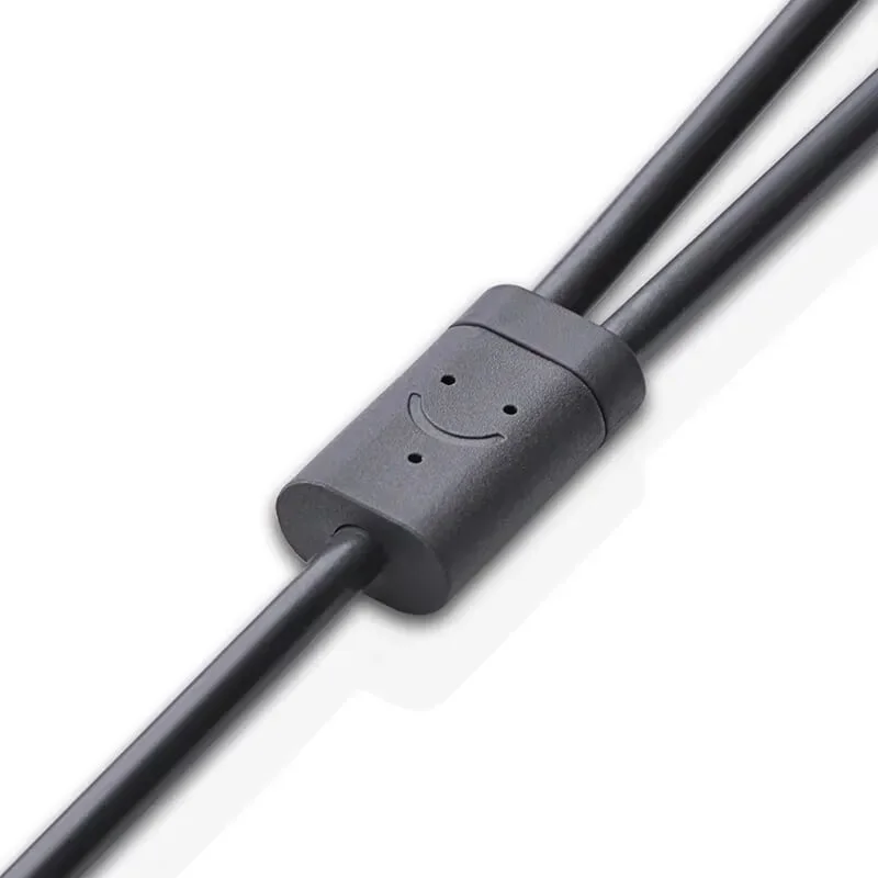 Ugreen 10562 25CM màu Đen Cáp âm thanh 2 đầu Bông sen âm sang 3.5mm âm AV109 — ảnh 3