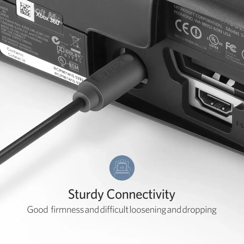 Ugreen 10771 3M màu Xám Dây cáp quang âm thanh 2 đầu dương AV122
