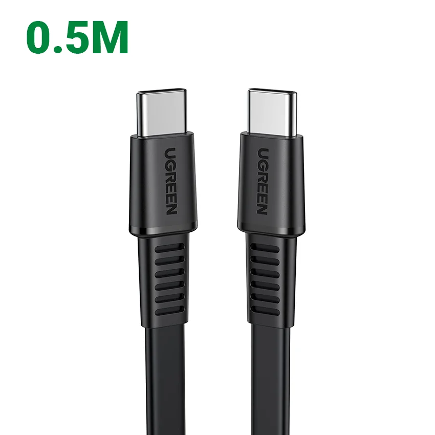 Ugreen 10974 0.5M màu đen USB type C Cáp sạc và truyền dữ liệu US333 — ảnh 1