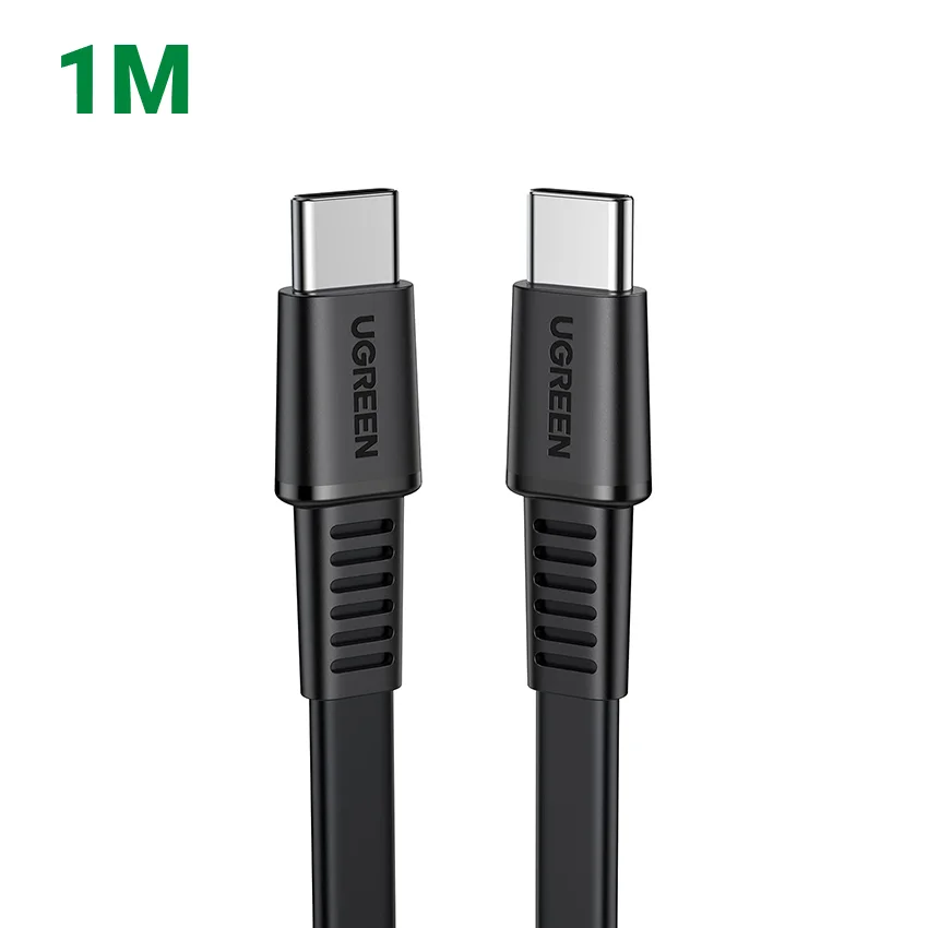 Ugreen 10975 1M màu đen USB type C Cáp sạc và truyền dữ liệu US333 — ảnh 1