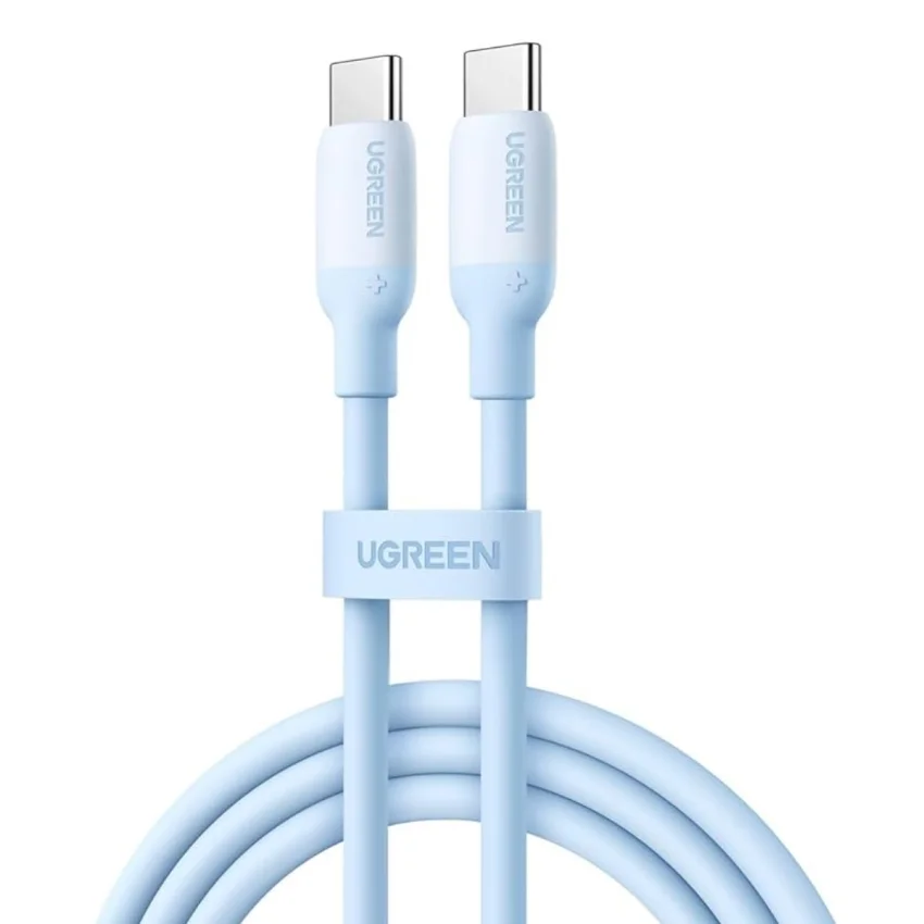 Ugreen 15279 60W 1M QC4.0 3A Cáp sạc nhanh USB-C Màu Xanh US563 — ảnh 2