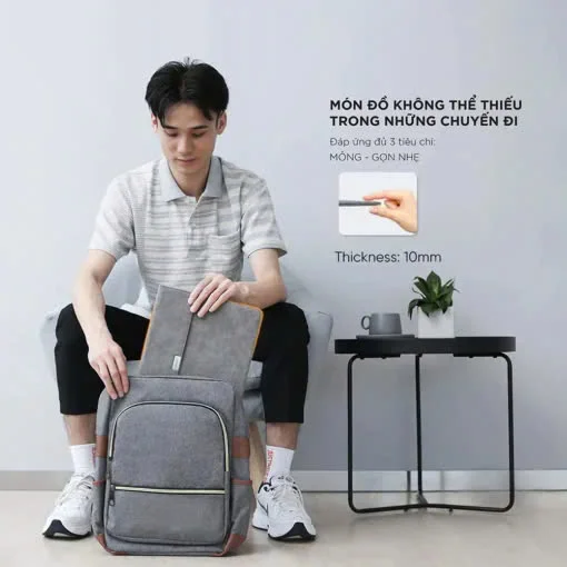 Ugreen 20476 Màu Xám Túi đựng Macbook + Laptop 14inch - 14.9inch LP187 — ảnh 3