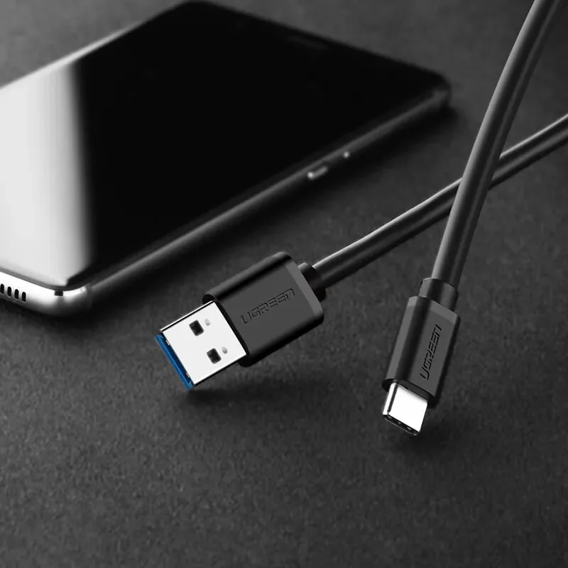 Ugreen 20881 0.5M màu Đen Dây USB 3.0 sang USB-C US184 — ảnh 9