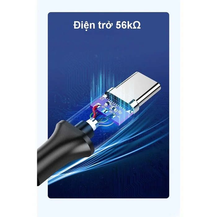 Ugreen 20884 2M màu Đen Dây USB 3.0 sang USB-C US184 — ảnh 4