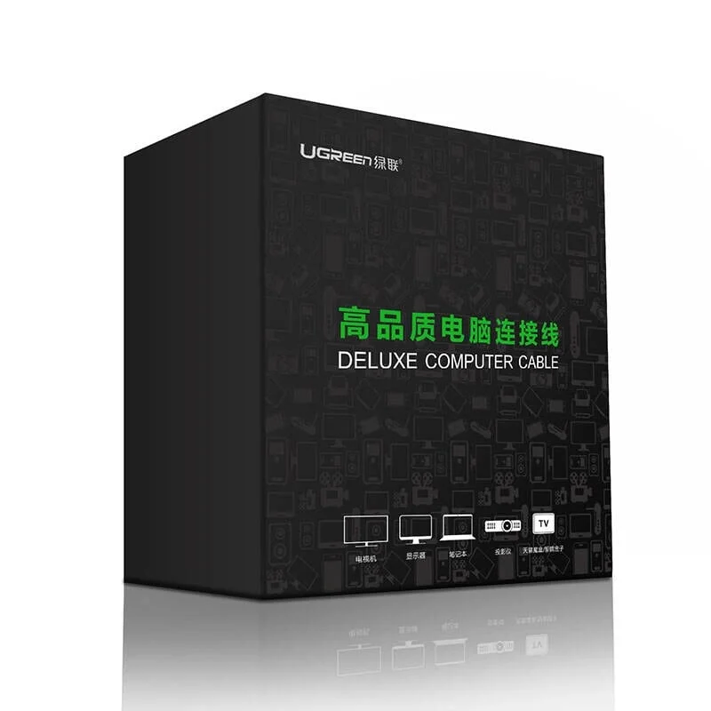 Ugreen 20885 1M màu Đen Cáp chuyển đổi HDMI sang DVI 24 + 1 thuần đồng cao cấp HD128