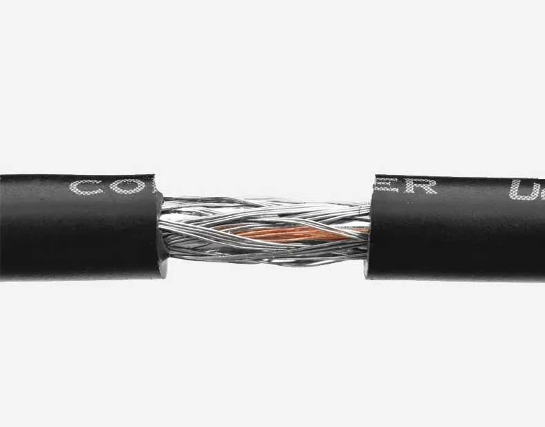 Ugreen 30184 0.5M màu Đen Cáp TypeC (3.1) sang Mini USB US153