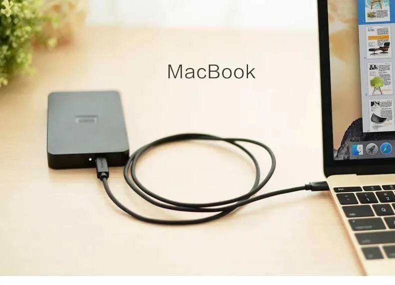 Ugreen 30186 1.5M màu Đen Cáp TypeC (3.1) sang Mini USB US153 — ảnh 5