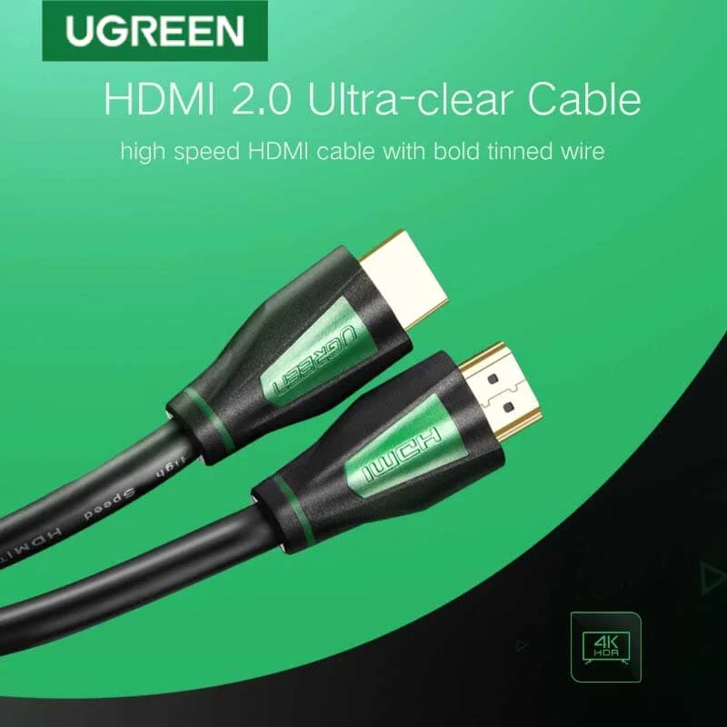 Ugreen 30195 10M màu Đen Cáp tín hiệu HDMI chuẩn 1.4 hỗ trợ phân giải 4K * 2K HD116 — ảnh 2