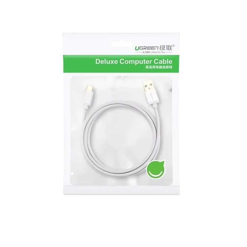 Ugreen 30505 2M màu trắng Bộ chuyển đổi USB 2.0 sang USB-C US174 — ảnh 5