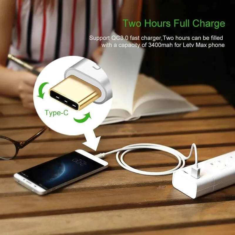 Ugreen 30506 0.25M màu Hồng Trắng Bộ chuyển đổi USB 2.0 sang USB-C US188 — ảnh 5