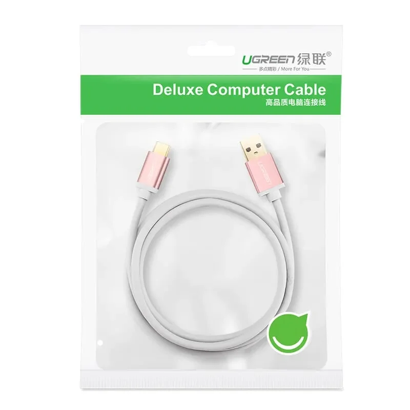 Ugreen 30536 0.25M màu Hồng Cáp USB TypeC sang USB 3.0 cao cấp US187 — ảnh 7
