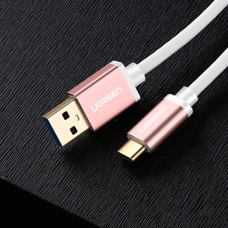 Ugreen 30537 0.5M màu Hồng Cáp USB TypeC sang USB 3.0 cao cấp US187 — ảnh 4
