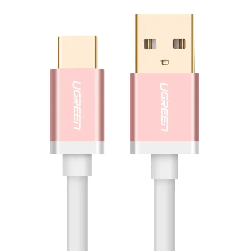 Ugreen 30538 1M màu Hồng Cáp USB TypeC sang USB 3.0 cao cấp US187 — ảnh 3