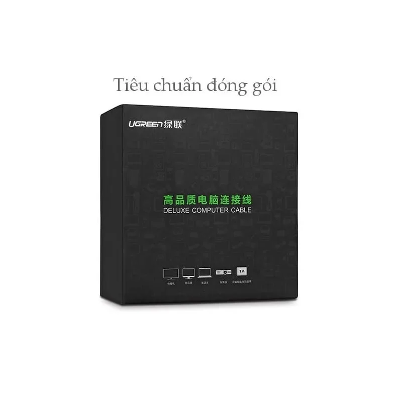 Ugreen 30603 2M Cáp HDMI 2.0 hỗ trợ 3D 4K Ethernet vỏ nilon bện HD110 — ảnh 6