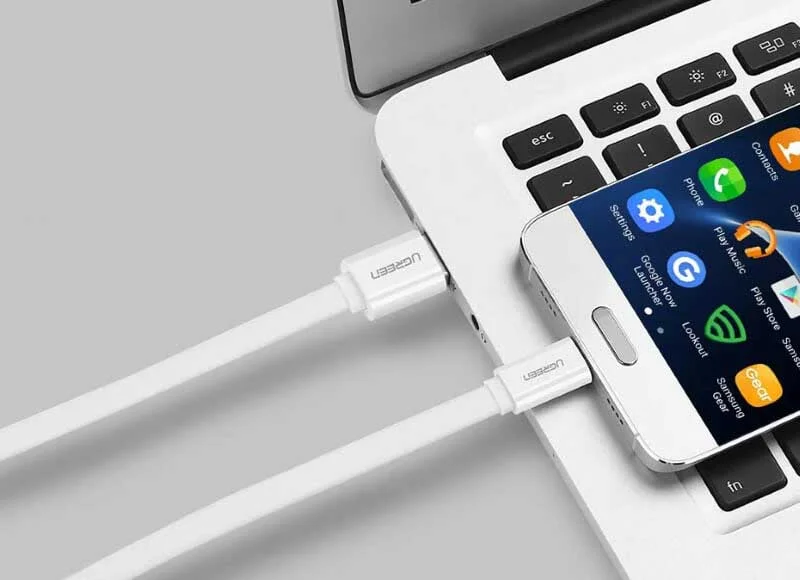 Ugreen 30623 1M màu Trắng Cáp USB TypeC sang USB 3.0 cáp tròn US172 — ảnh 7