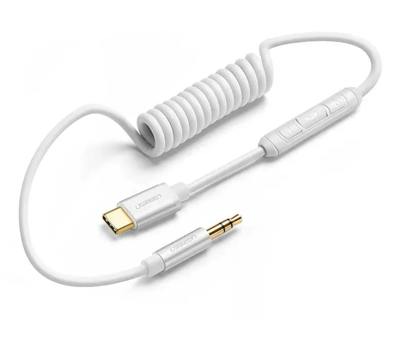 Ugreen 30634 1M màu Đen Cáp chuyển đổi Type C sang 3.5mm Audio cao cấp AV143 — ảnh 8