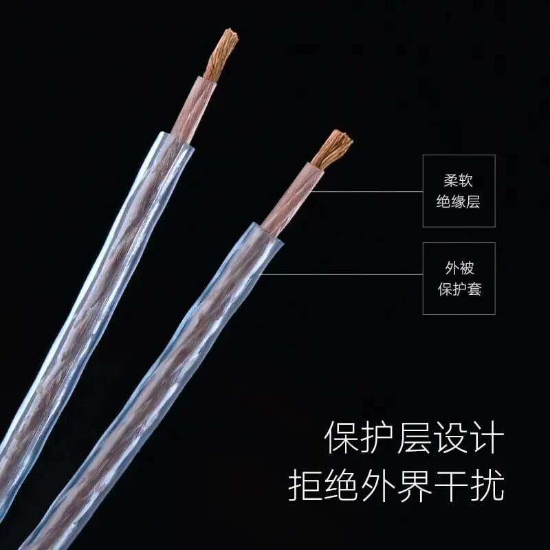 Ugreen 30832 50M Màu Đen Cáp âm thanh loa 200 tim AV137 — ảnh 8