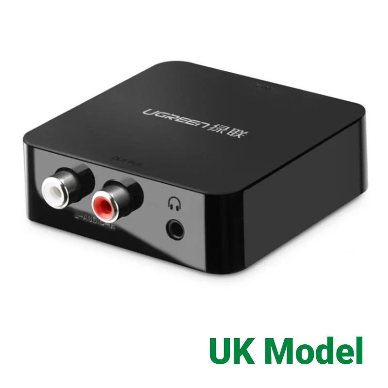 Ugreen 30909 Màu Đen Bộ chuyển đổi âm thanh Digital sang Analog UK Model