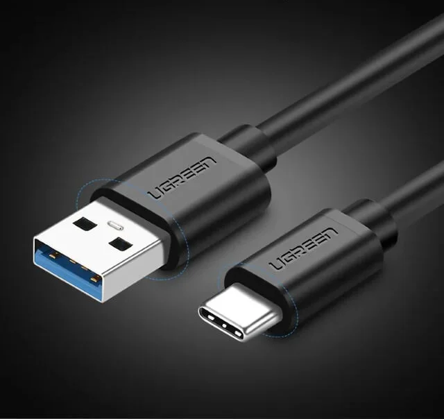 Ugreen 30934 1M màu Đen Dây USB 3.0 sang USB-C US184 — ảnh 4