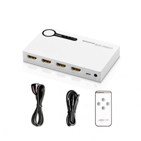 Ugreen 40251 Màu Trắng Bộ gộp HDMI 3 vào 1 HDMI chuẩn 4.1 — ảnh 3