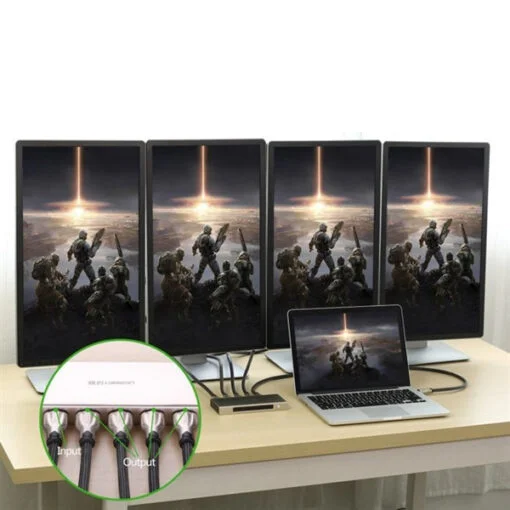 Ugreen 40276 Bộ chia HDMI 1 vào 2 ra hỗ trợ 4K x 2K vỏ hộp kim cao cấp — ảnh 4