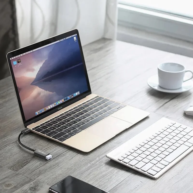 Ugreen 40326 15cm màu Đen Dây USB Type-C hỗ trợ OTG US203