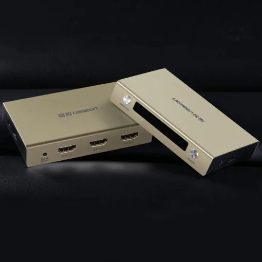 Ugreen 40369 Bộ gộp HDMI 3 vào 1 ra hỗ trợ 4K x 2K vỏ hộp kim cao cấp kèm cổng âm thanh MM128 — ảnh 5