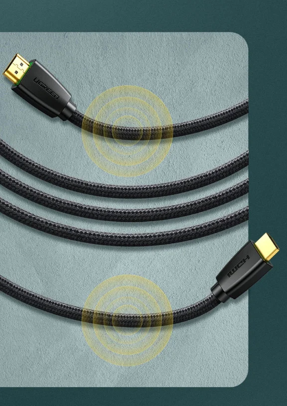 Ugreen 40410 2M màu Đen Cáp tín hiệu HDMI chuẩn 2.0 hỗ trợ phân giải 4K HD118 — ảnh 9