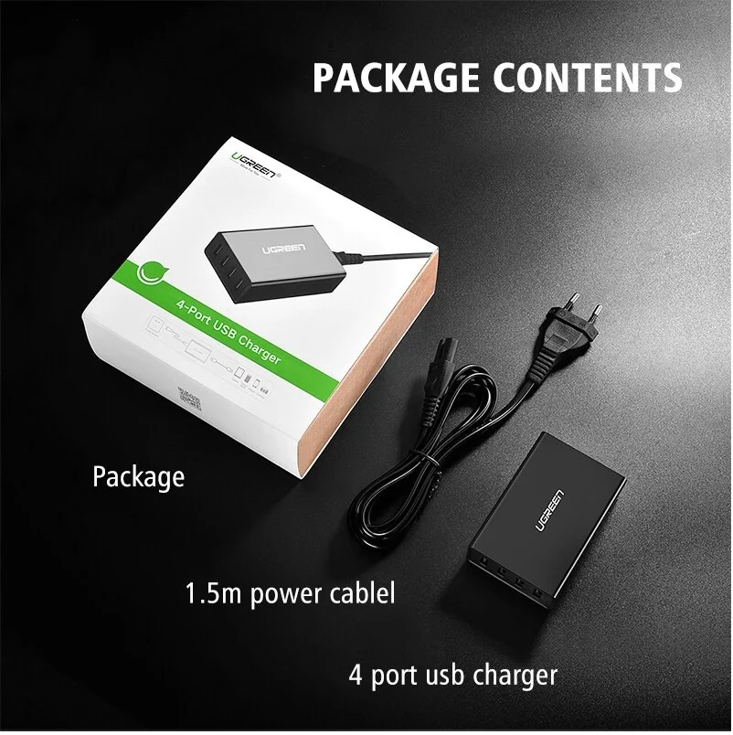 Ugreen 40676 0.5M màu Trắng Cáp âm thanh 3.5mm nối dài đầu nhôm AV118